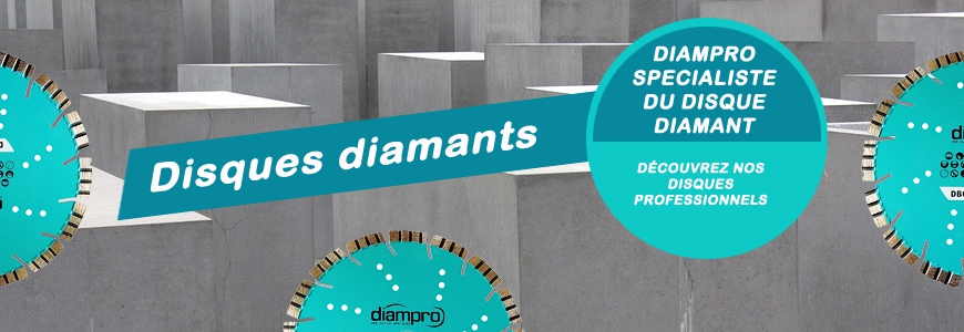 Les disques diamants Diampro. Crdits : ©diampro.com 2011-2017