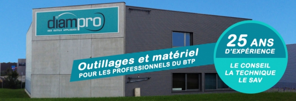 Diampro plus de 25 ans d'expérience !. Crdits : ©diampro.com 2011-2017